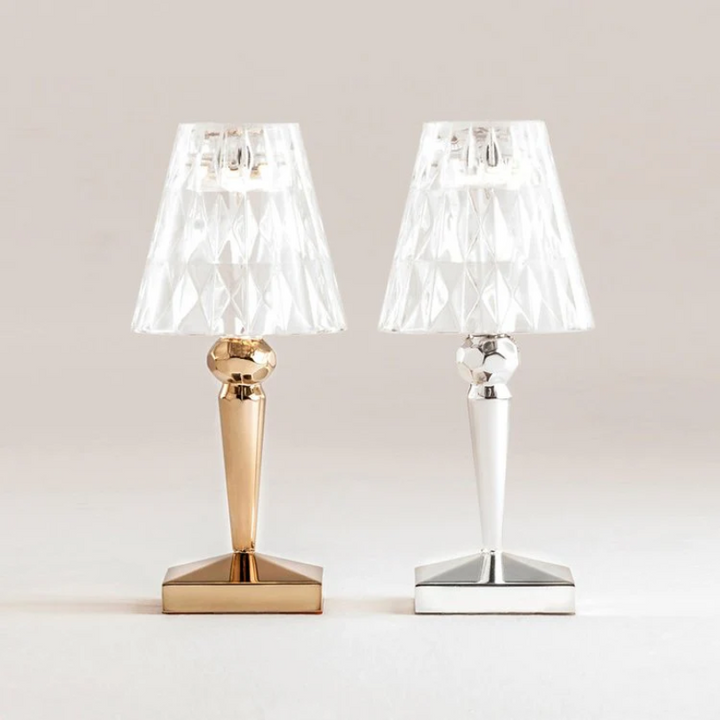 CrystalLuxe Table Lamp - Elegant Crystal Table Lighting Kalsten