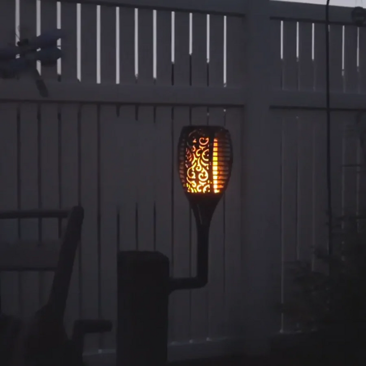 Garden Torches LED Lighting - SolarFlame | Kalsten