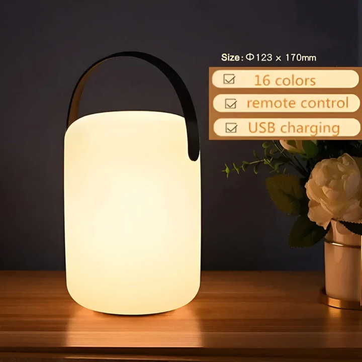 Waterproof Wireless LED Lamp – Color Changing