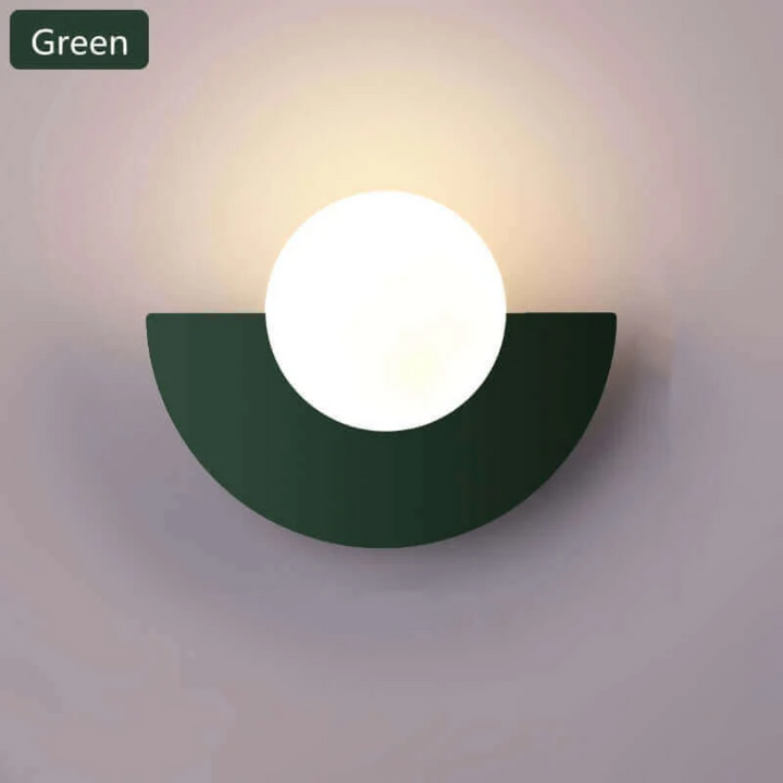 Metal Half Moon Wall Lamp - LunaMetal | Kalsten
