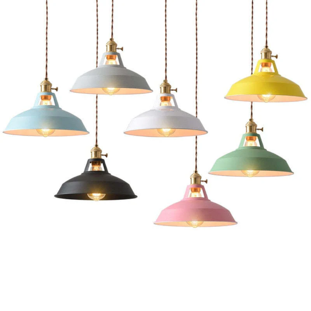 Modern Colorful LED Pendant Lamp - ChromaLuxe | Kalsten