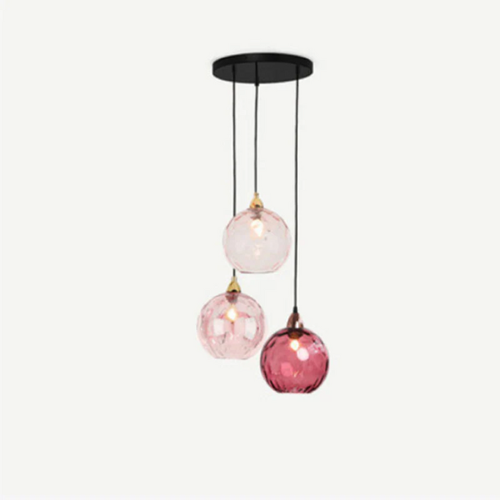 Modern Cluster Pendant Lamp with 3 Lights - Cascade | Kalsten