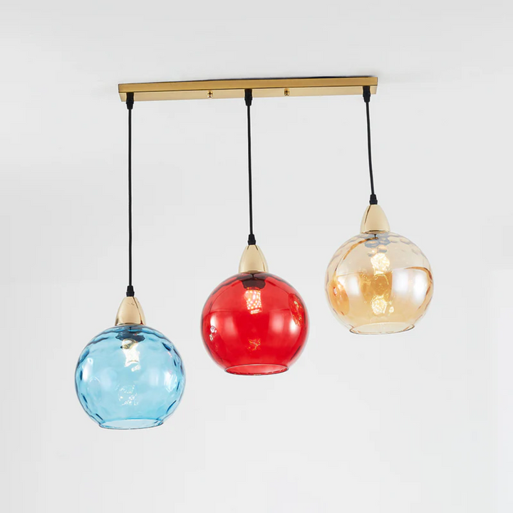 Modern Cluster Pendant Lamp with 3 Lights - Cascade | Kalsten