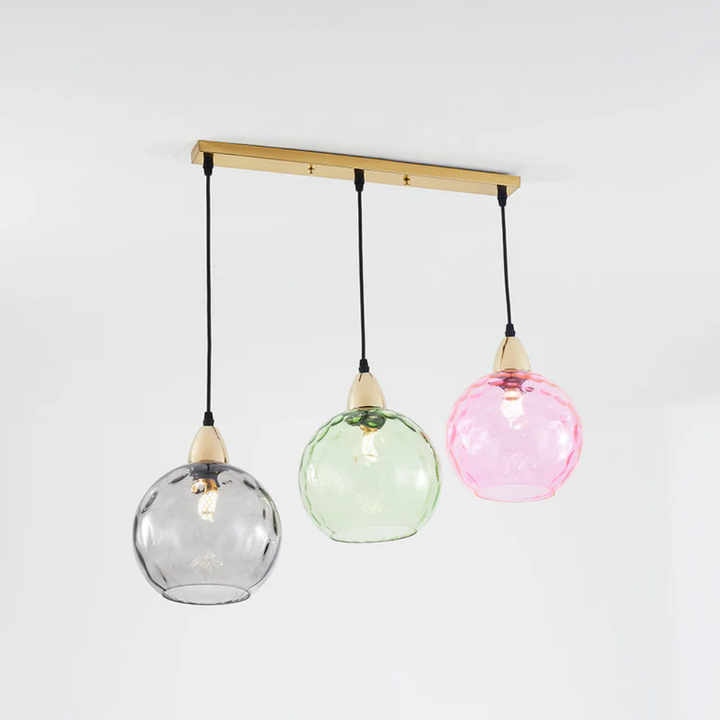 Modern Cluster Pendant Lamp with 3 Lights - Cascade | Kalsten