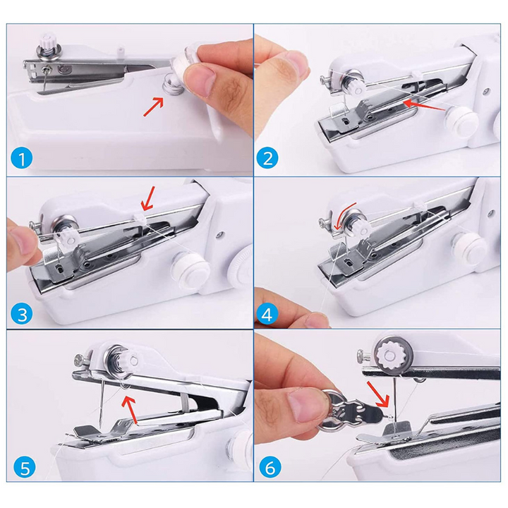 Kalsten | SewSwift Wireless Hand Sewing Machine – Quickly and easily repair textiles