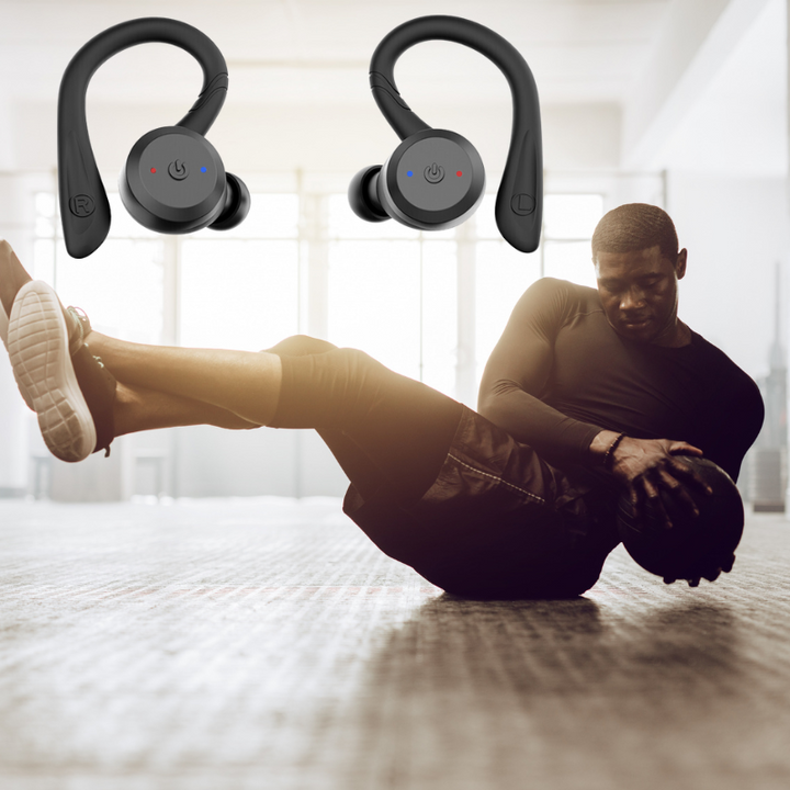 Kalsten | Waterproof Sports Earbuds AudioActive – 20 Hours Playtime and Bluetooth