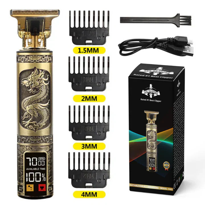 Professional hair clipper with carbon steel T-blade | Kalsten