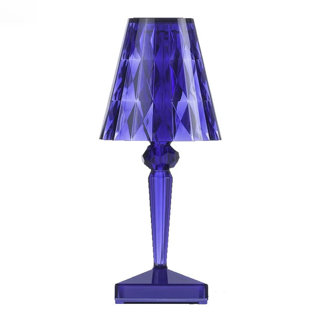 Acrylic Crystal Table Lamp – Artistic Design, Dimmable, Energy Saving, Ideal for Living Room or Bedroom | Kalsten