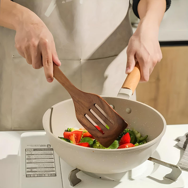 TeakChef 5-piece Kitchen Aid Set – Heat Resistant and Durable | Kalsten