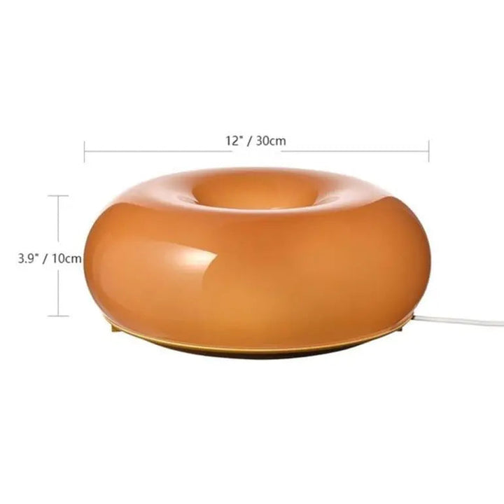 Donut Table Lamp - Donut Shaped Modern LED Table Lamp Noxord
