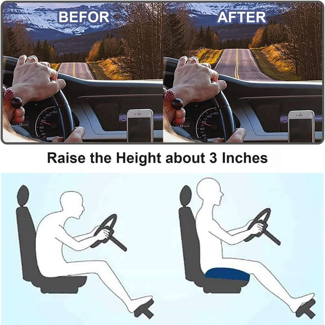Kalsten | Ergonomic car seat cushion for better visibility and comfort