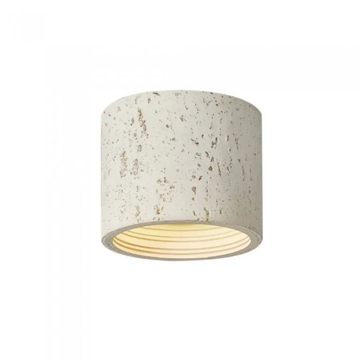 Ceiling Lamp Composite Cylindrical 12 in Soft Diffused Light Living Room Dining Area Ambient Lighting | Kalsten