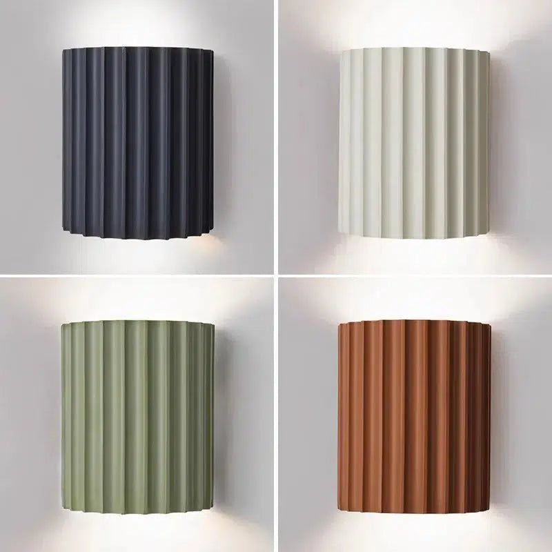 VaultLight | Vibrant Contemporary Resin Wall Light Fixture | Kalsten