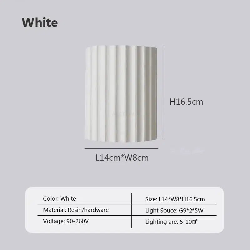 VaultLight | Vibrant Contemporary Resin Wall Light Fixture | Kalsten