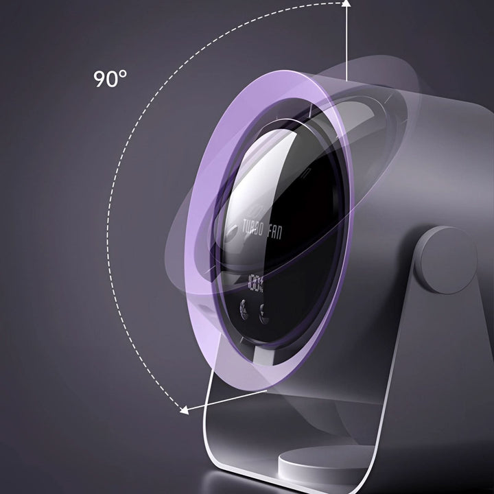 Kalsten | Turbo Blade-Free Fan with LED Display Quiet Cooling