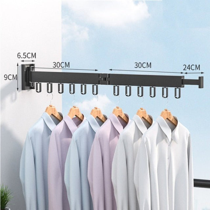 Retractable Wall-Mounted Clothes Dryer