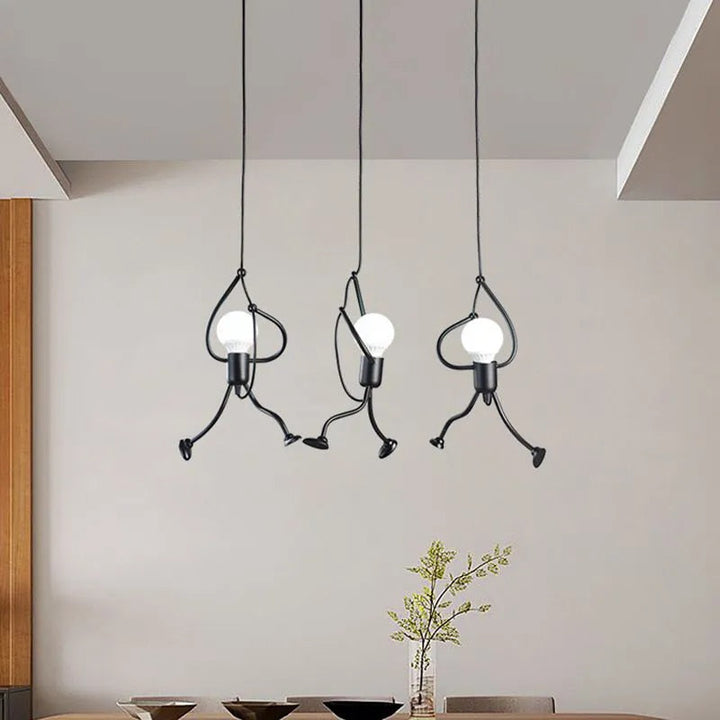 Cheerful Doll Wall Lamp - RetroGlow | Kalsten