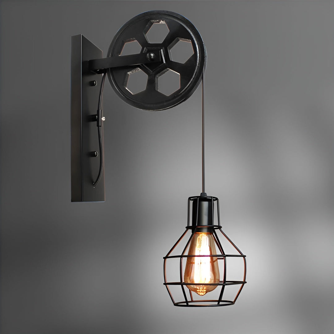 LumenLux Wall Lamp - Elegant Industrial Vintage LED Lighting | Kalsten