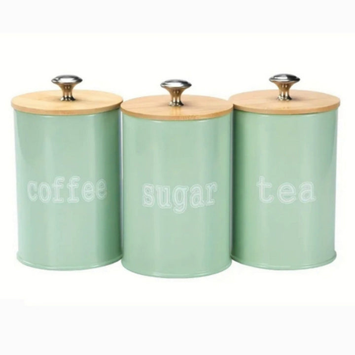 Kalsten | Iron Airtight Storage Canister | 3pcs Set