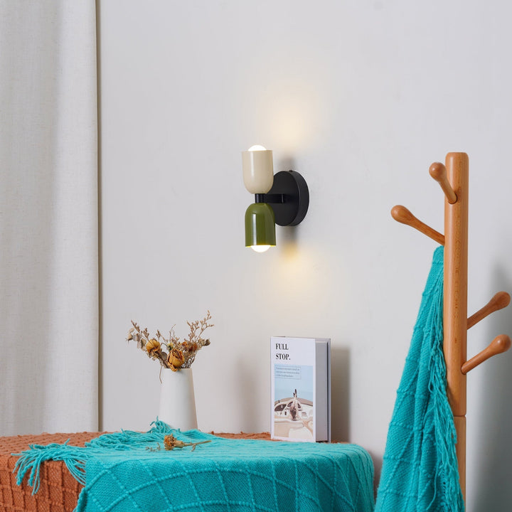 Kalsten | Modern Vintage Double-Headed Utility Room Wall Light - Stylish Illumination for Contemporary Spaces