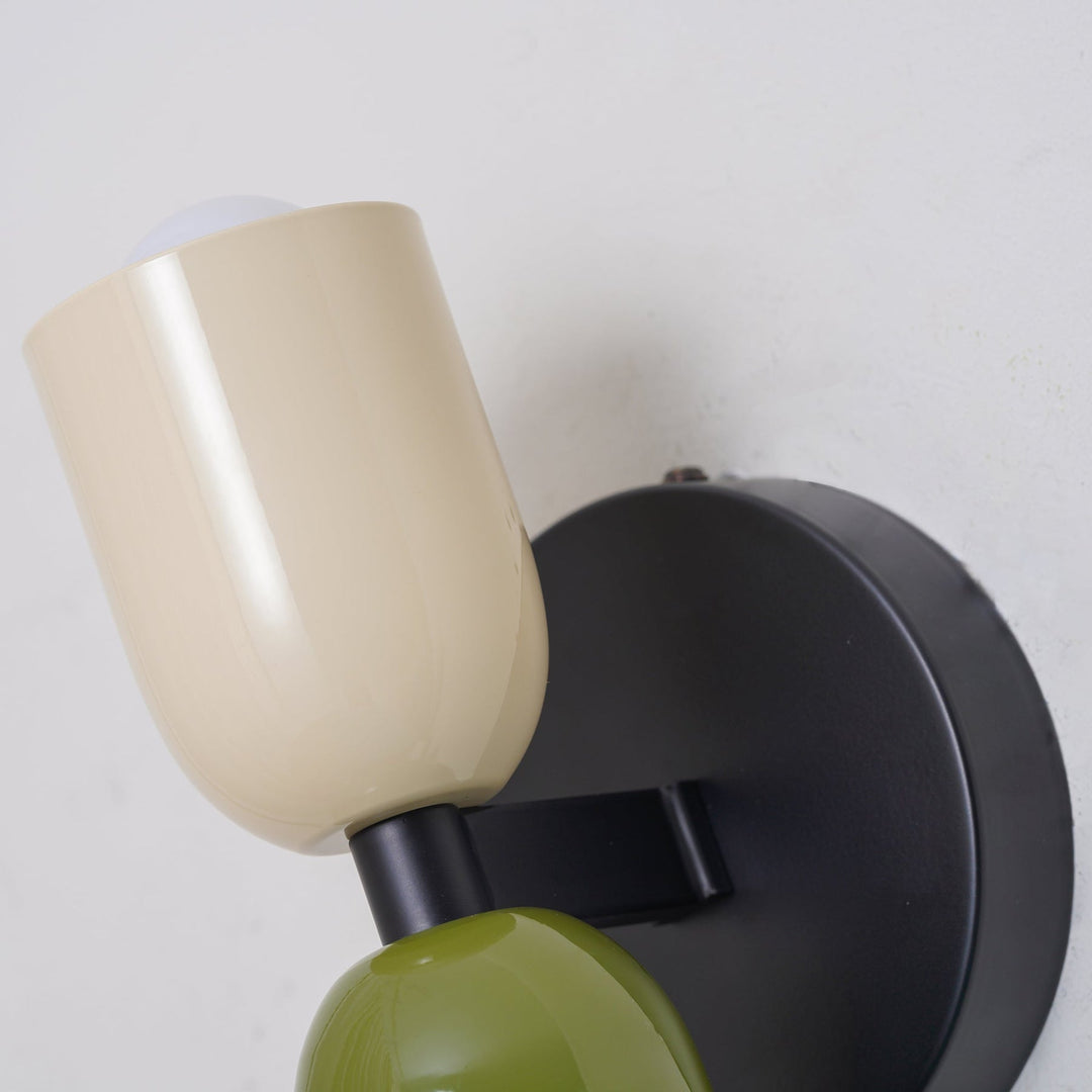 Modern Double Glass Wall Lamp Kalsten