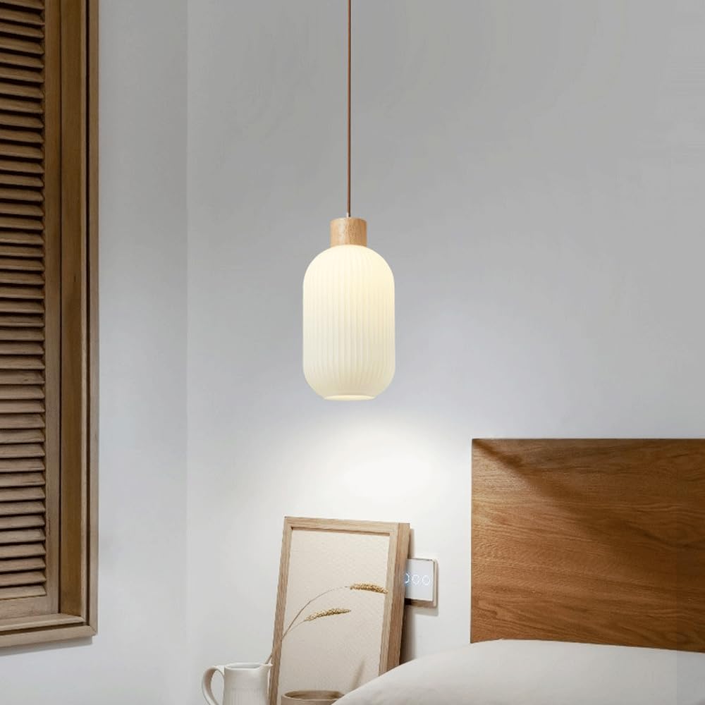 Vintage Lantern Glass Pendant Light | Kalsten