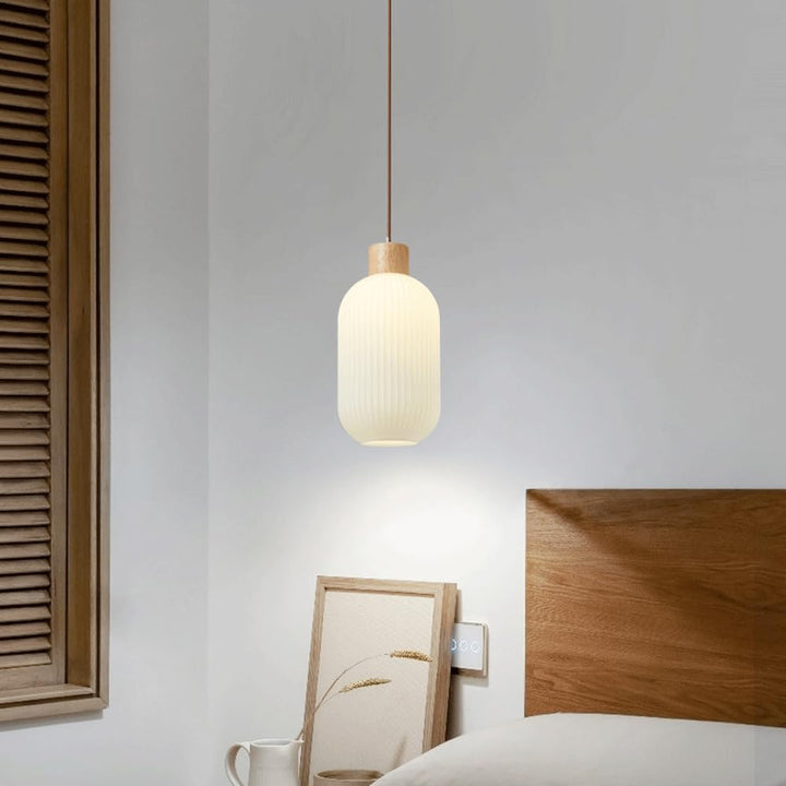 Vintage Lantern Glass Pendant Light | Kalsten
