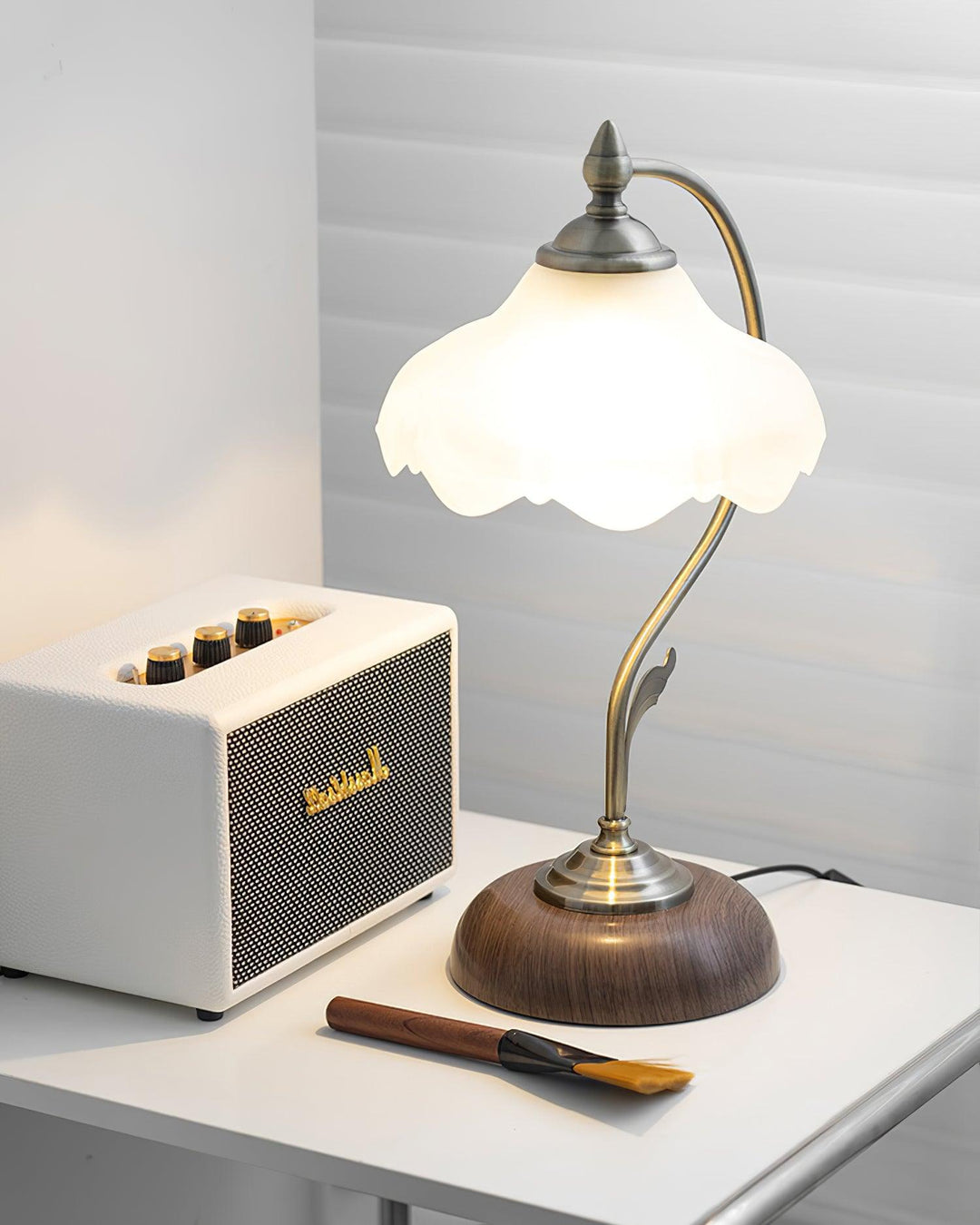 Vintage Laiton Desk lamp Table Lamp | Kalsten