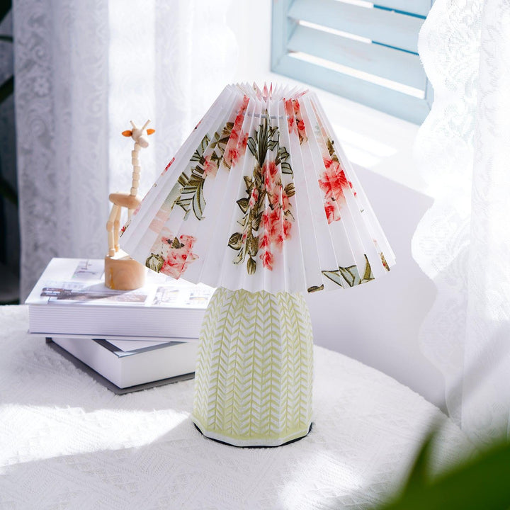 Vintage Pleated Desk lamp Table Lamp | Kalsten