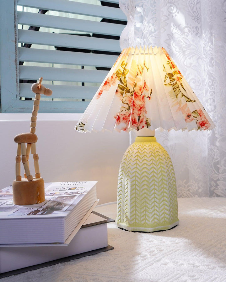 Vintage Pleated Desk lamp Table Lamp | Kalsten