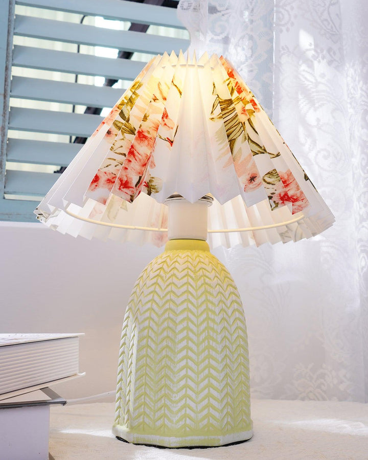 Vintage Pleated Desk lamp Table Lamp | Kalsten
