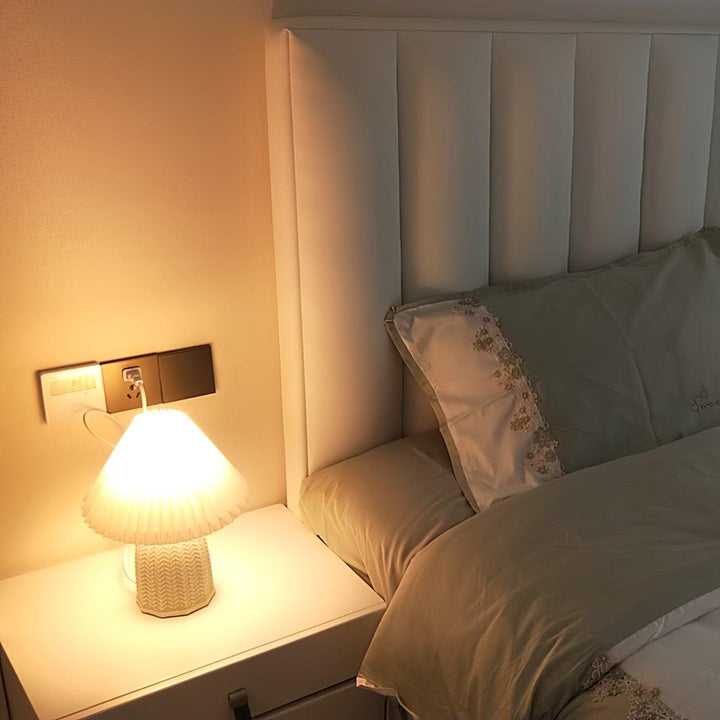 Vintage Pleated Desk lamp Table Lamp | Kalsten