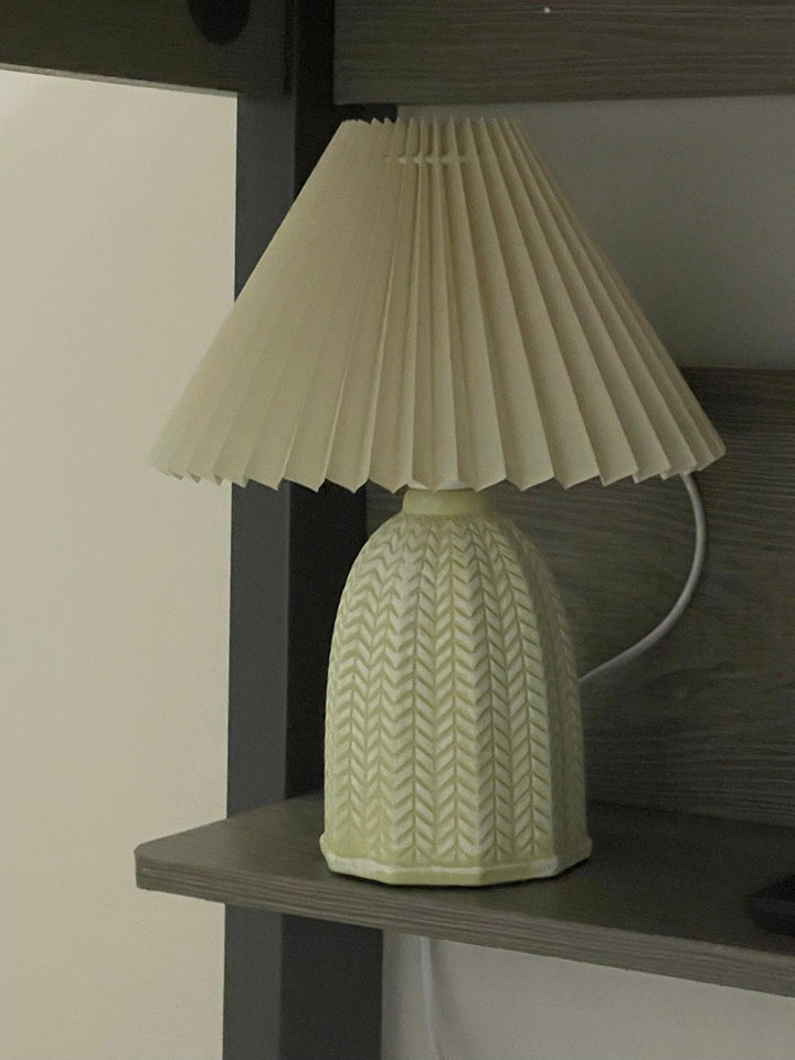 Vintage Pleated Desk lamp Table Lamp | Kalsten