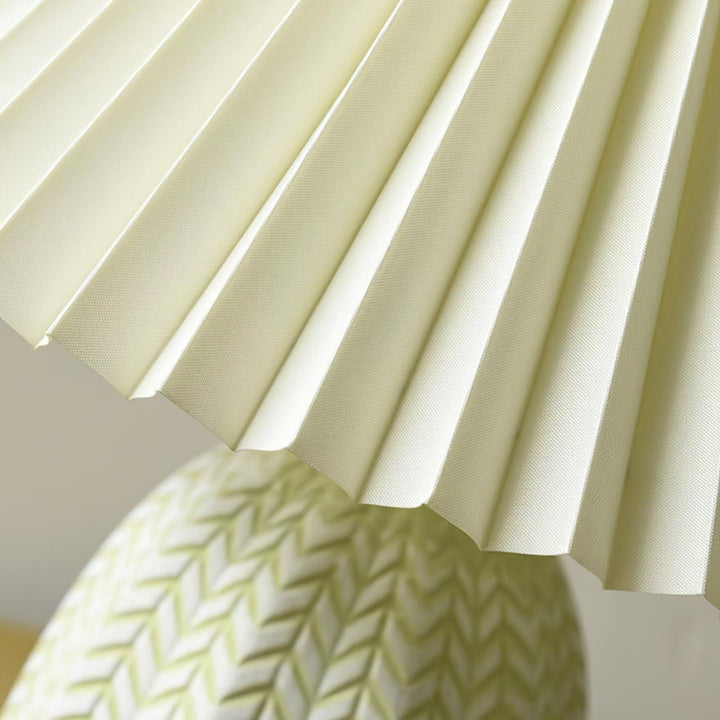 Vintage Pleated Desk lamp Table Lamp | Kalsten