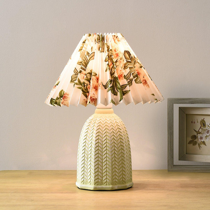 Vintage Pleated Desk lamp Table Lamp | Kalsten