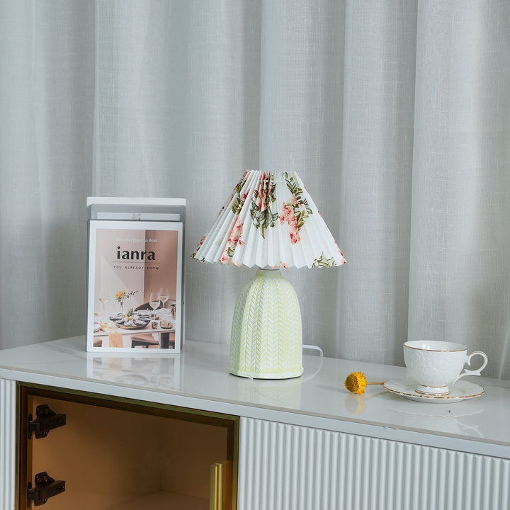Vintage Pleated Desk lamp Table Lamp | Kalsten