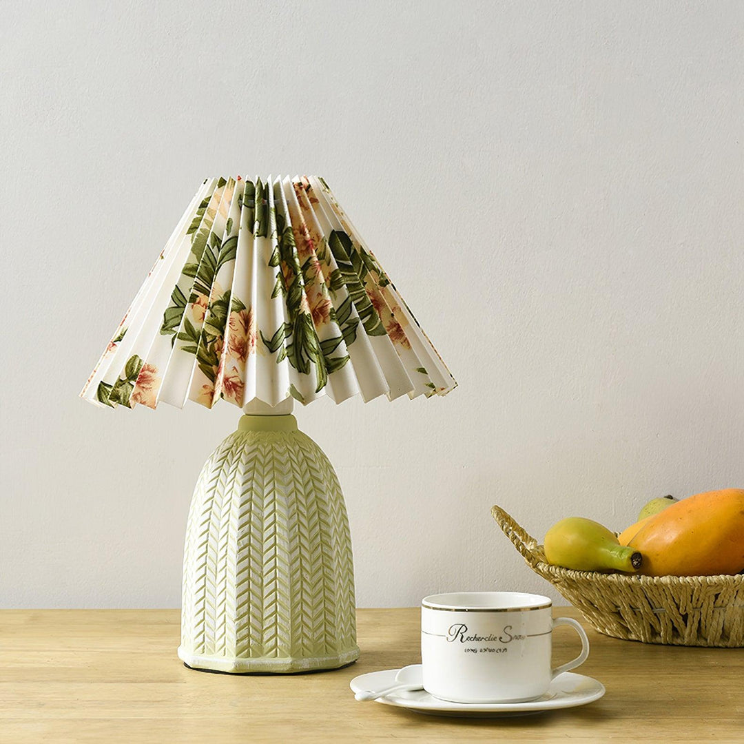 Vintage Pleated Desk lamp Table Lamp | Kalsten