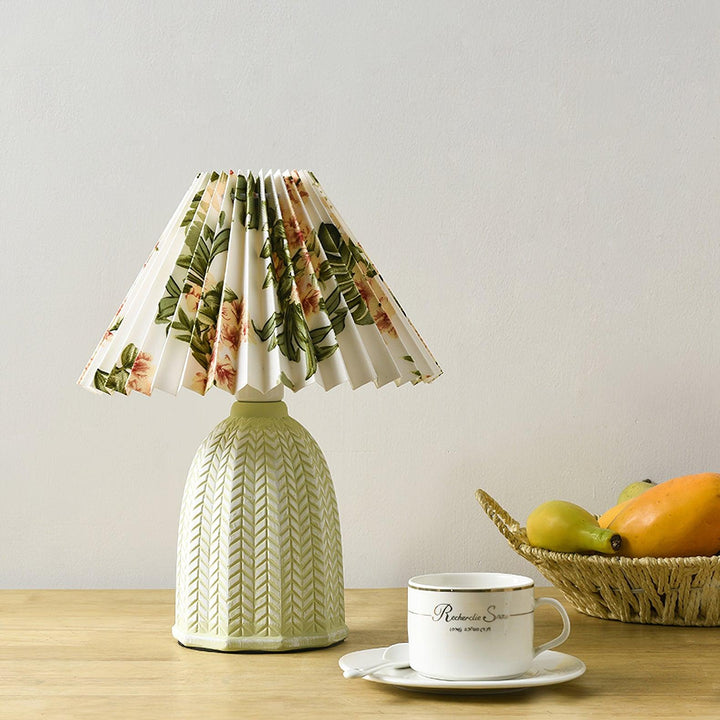 Vintage Pleated Desk lamp Table Lamp | Kalsten