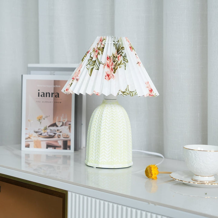 Vintage Pleated Desk lamp Table Lamp | Kalsten