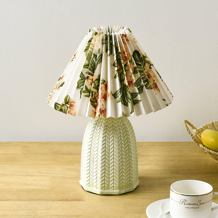 Vintage Pleated Desk lamp Table Lamp | Kalsten