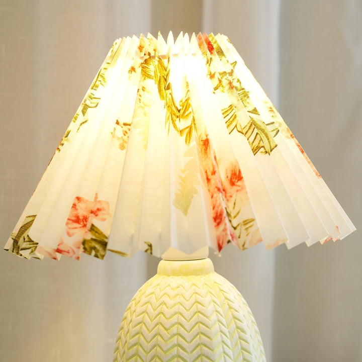 Vintage Pleated Desk lamp Table Lamp | Kalsten