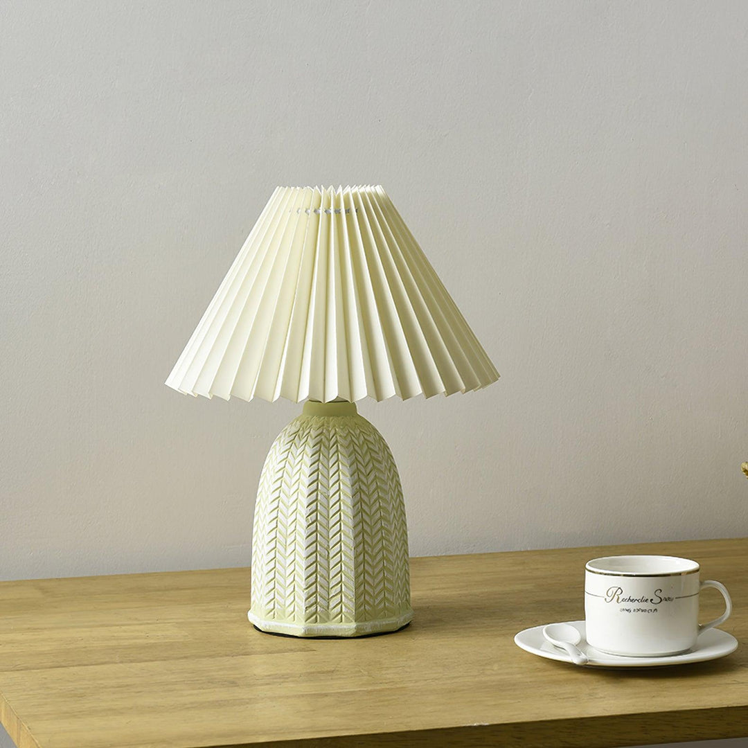 Vintage Pleated Desk lamp Table Lamp | Kalsten