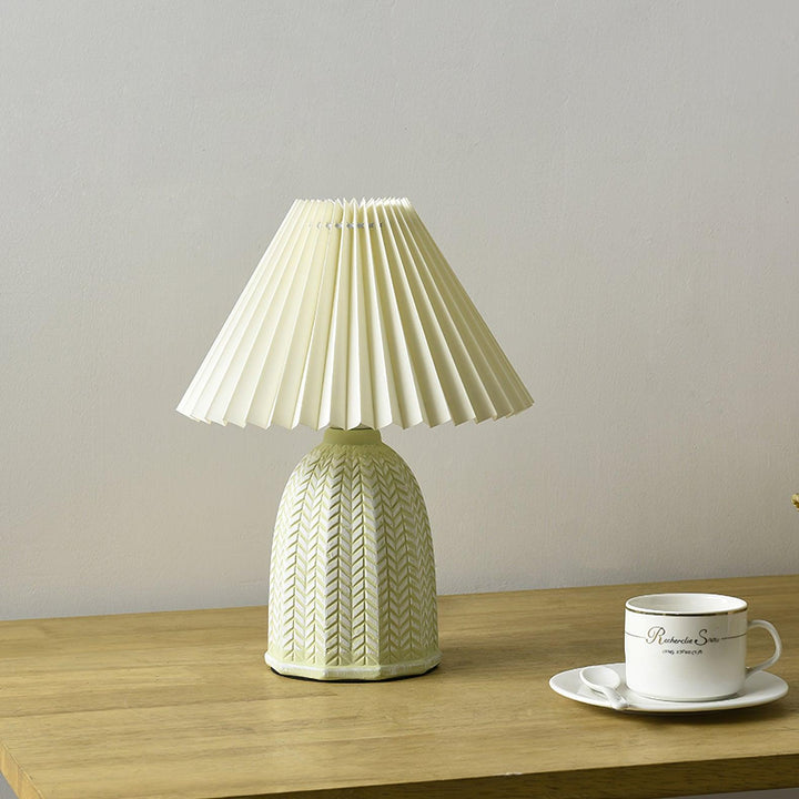 Vintage Pleated Desk lamp Table Lamp | Kalsten