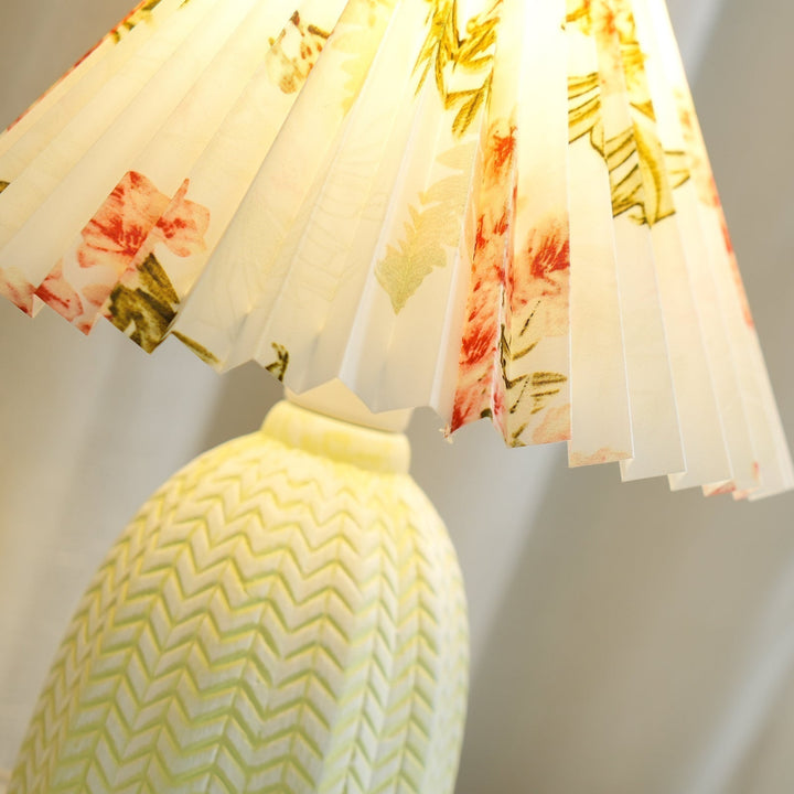 Vintage Pleated Desk lamp Table Lamp | Kalsten