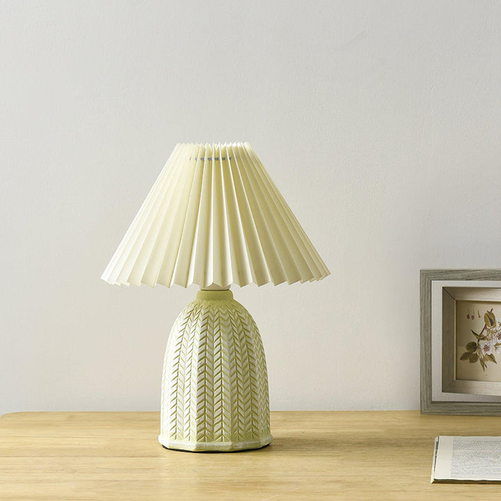 Vintage Pleated Desk lamp Table Lamp | Kalsten