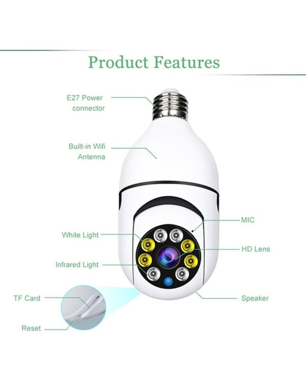 VistaGuard 360 Wireless Security Camera | Kalsten