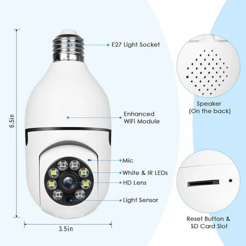 VistaGuard 360 Wireless Security Camera | Kalsten