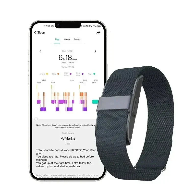Kalsten | LifeTrack Activity Band – Discreet Fitness Tracker with Heart Rate Monitor and Step Counter