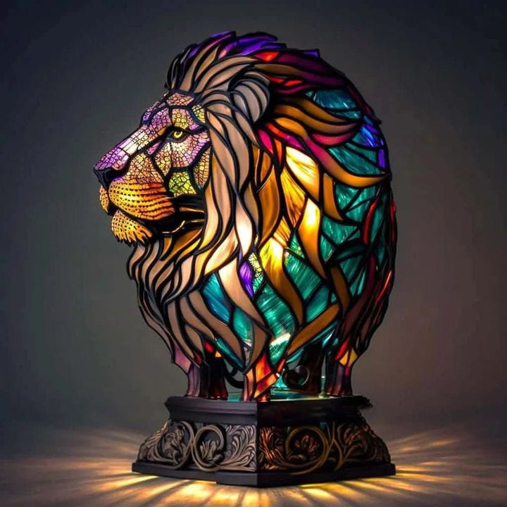 Artistic table lamp with animal motif for stylish accents | Kalsten