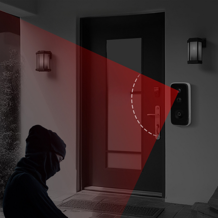 SafeRing 3MP Wireless Video Doorbell | Kalsten
